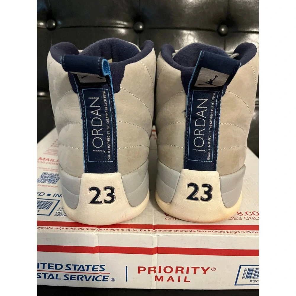 Jordan 12 Retro Wolf Grey University Blue